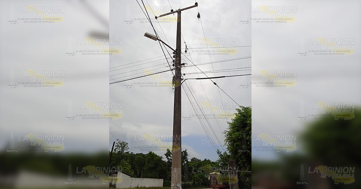 Comunidades reportan constantes apagones