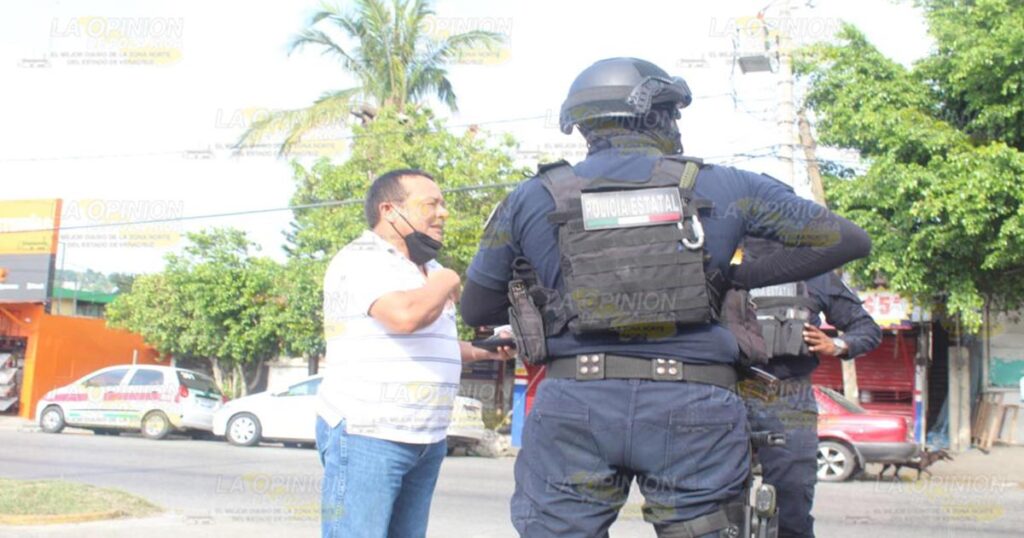Ciclista derribado por camioneta