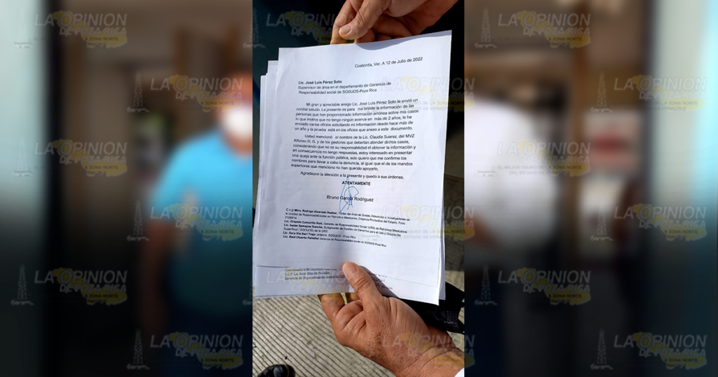 Pemex no indenmiza a personas afecatadas