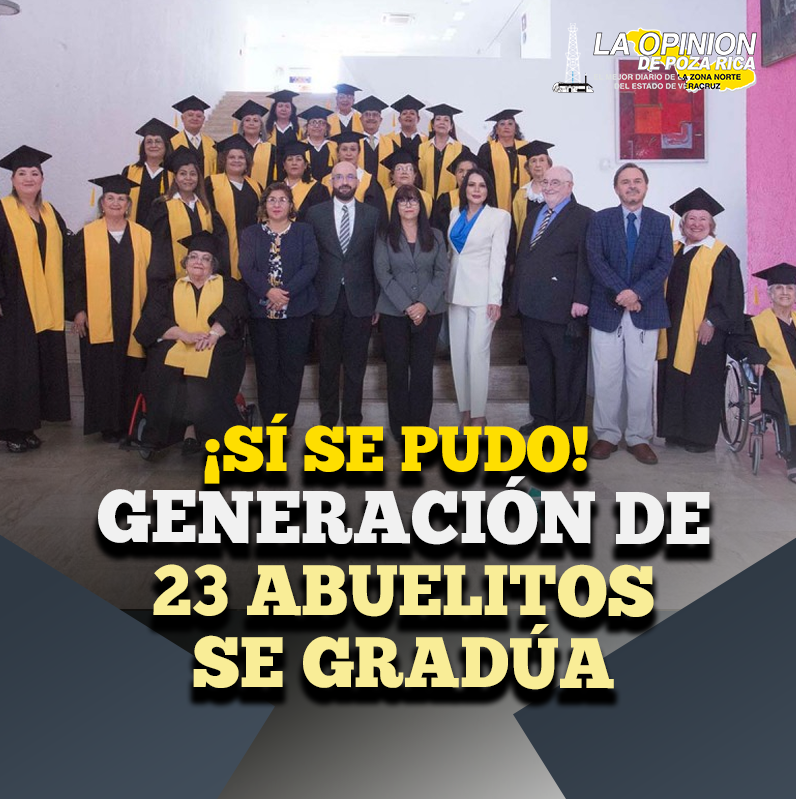 ¡Sí se pudo! Generación de 23 abuelitos se gradúa de la UANL ¡Sí se pudo! Generación de 23 abuelitos se gradúa de la UANL