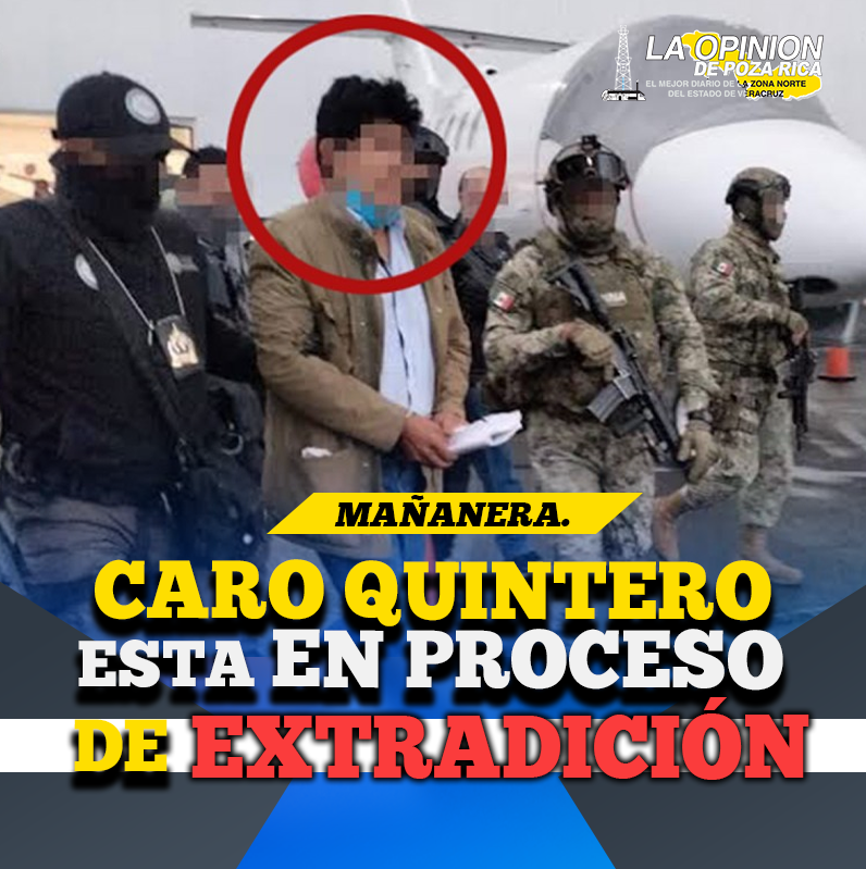 Caro Quintero está en proceso de extradición: SSPC