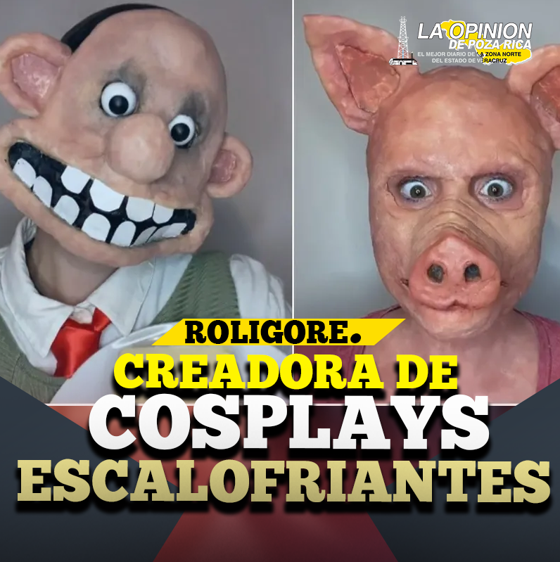 Conoce a Roligore, la artista que crea los cosplays más escalofriantes de TikTok