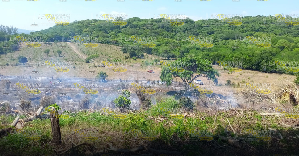 ¡Alarmante incendio en la Morelos!