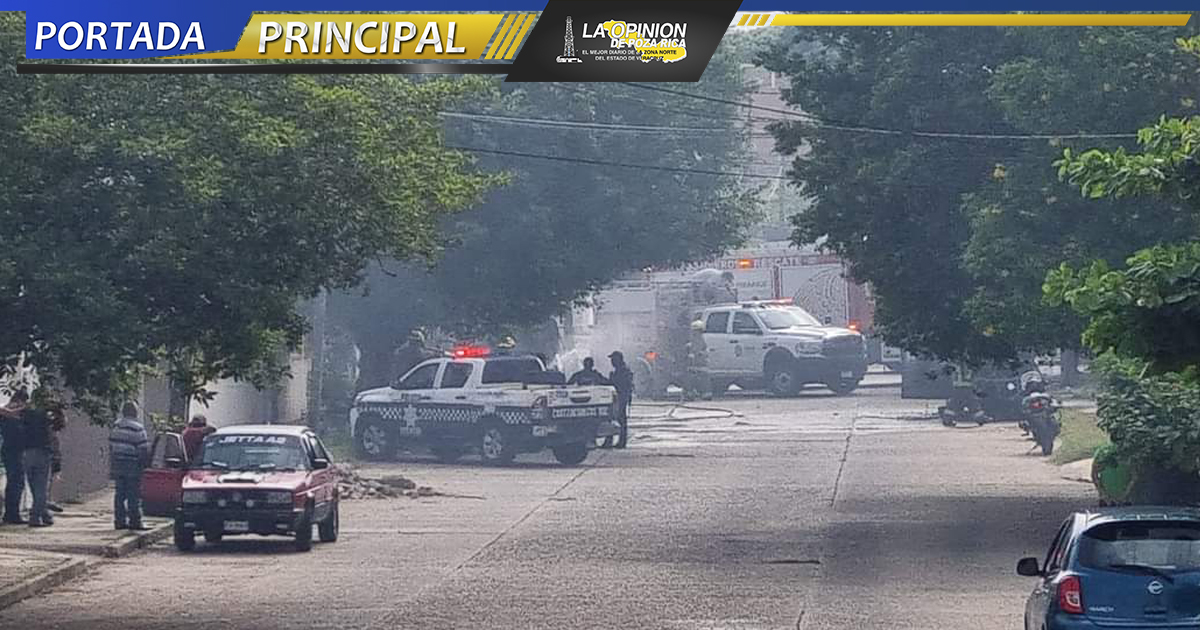 Incendian patrullas de la Policía en Coatzacoalcos