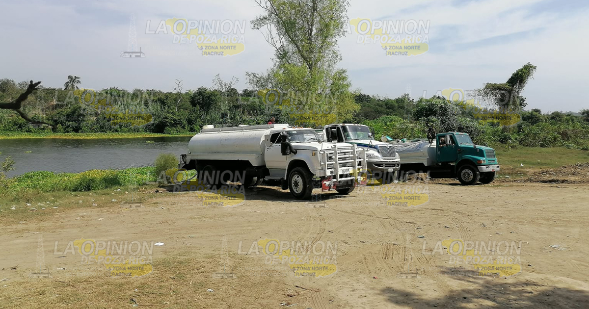 Van para un mes sin agua por parte de la CAEV Cazones