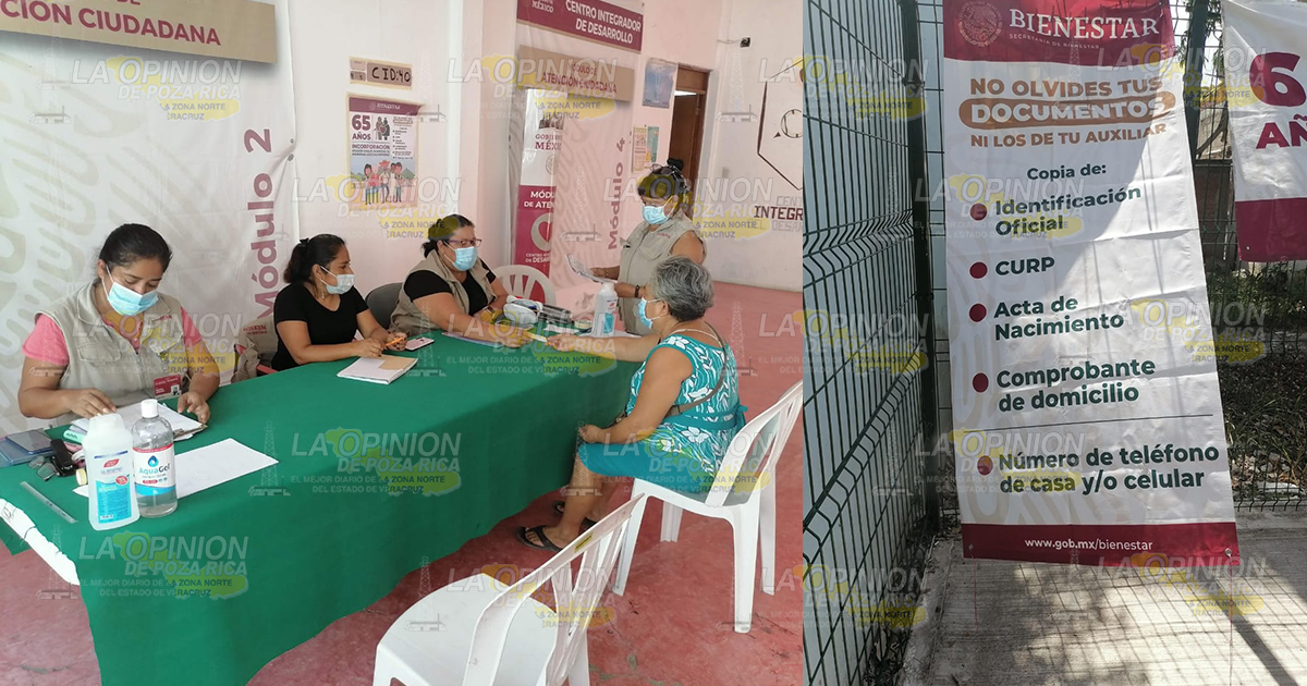 El 15 de agosto termina incorporación a la Pensión del Adulto Mayor