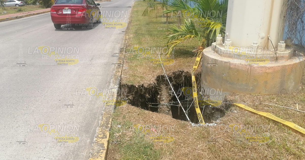 Temen una terrible desgracia por torre de CFE a punto de colapsar con cables de 33 mil voltios