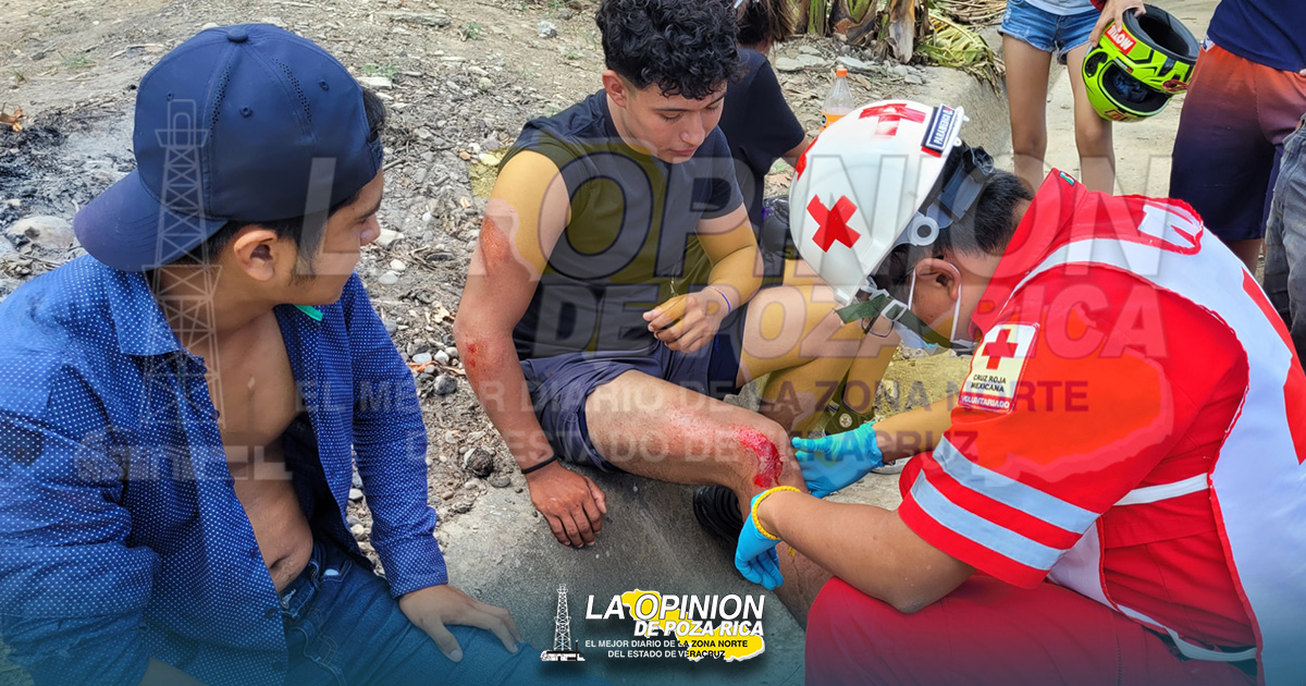 Jóvenes no llegaron a la playa, derraparon Jóvenes no llegaron a la playa, derraparon