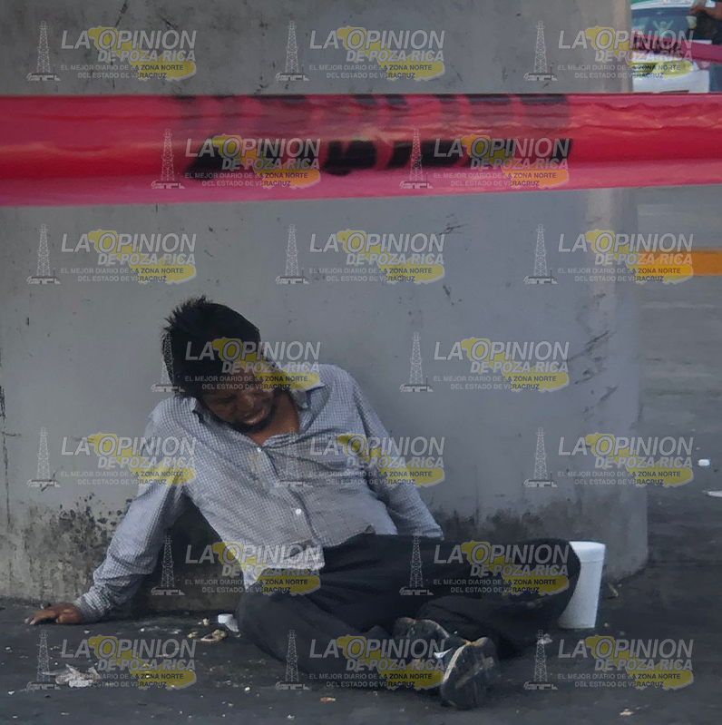 Muere frente a la Plaza Civica