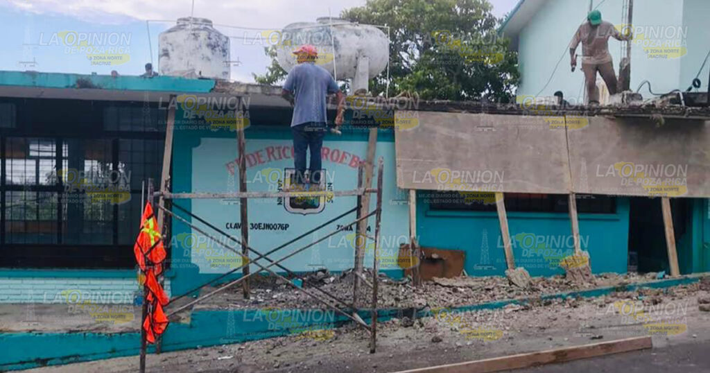 Inició la rehabilitación del Federico Froebel