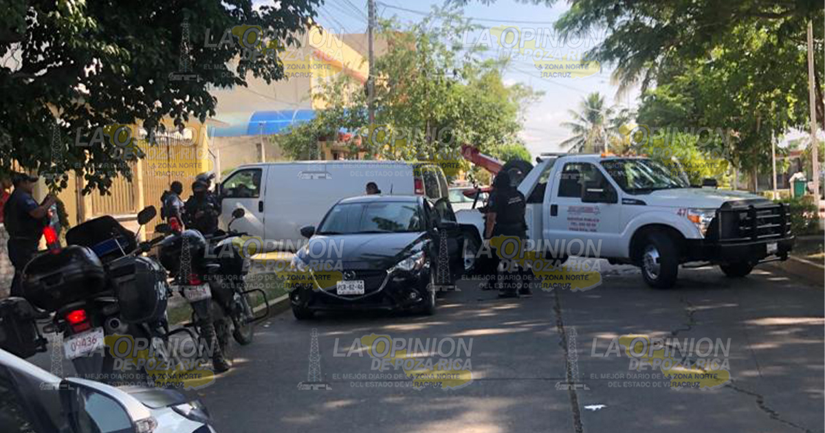 Peliculesca persecución de comerciante en esta ciudad