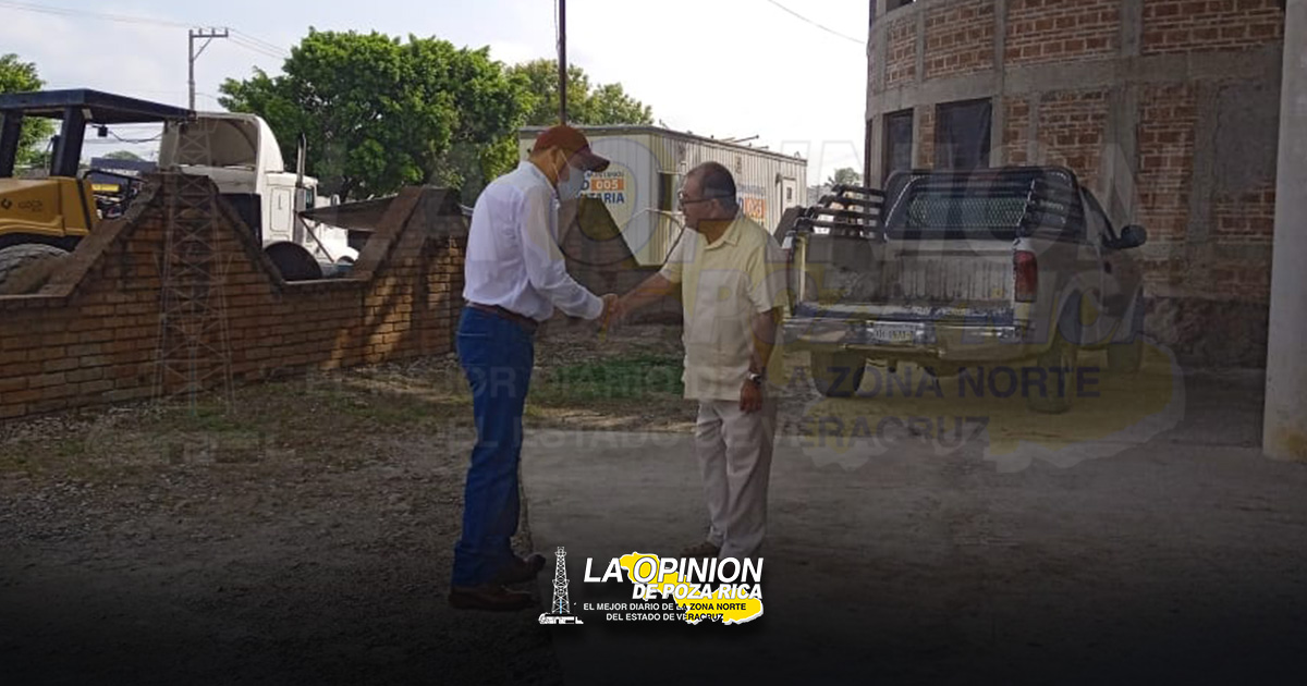 Supervisan obras en El Mirador