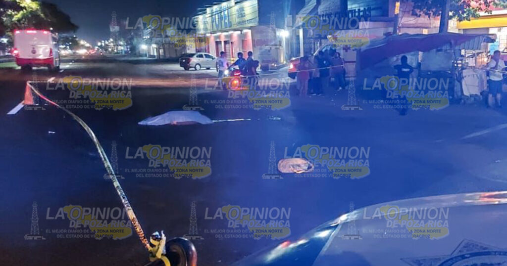 Muere atropellado por bus