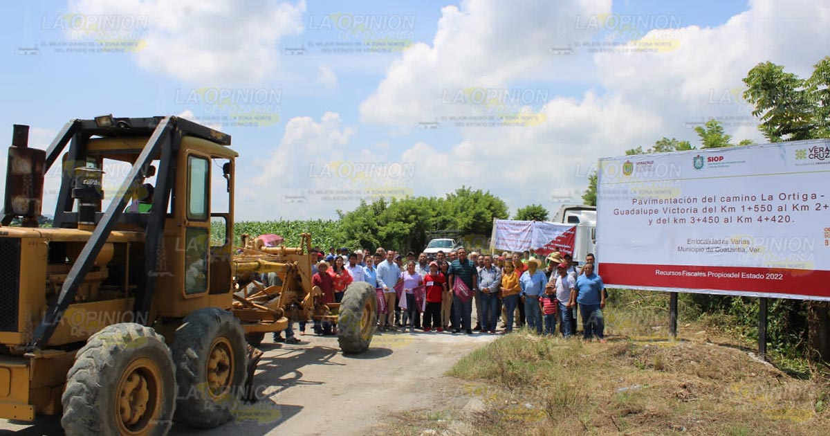 El Gobierno del Estado le cumple a Coatzintla