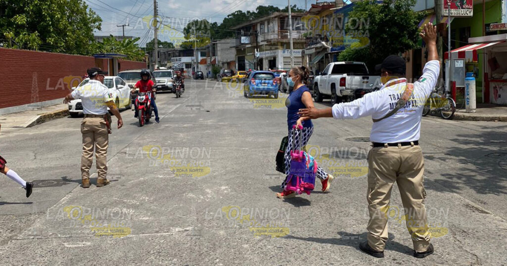 Apoyan tránsito en instituciones educativas