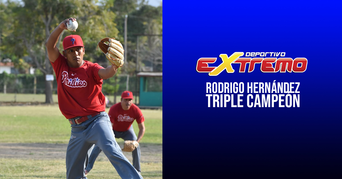 Rodrigo Hernández, triple campeón