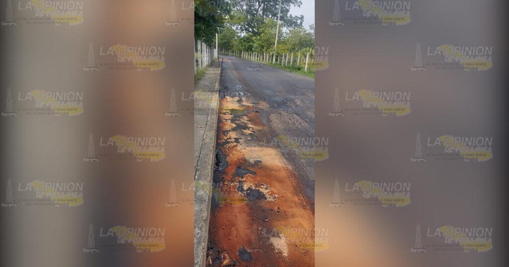 Fuga de crudo en La Uno