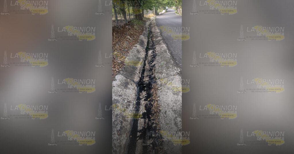 Fuga de crudo en La Uno