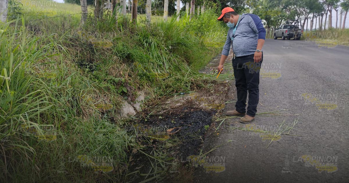 Fuga de crudo en La Uno Fuga de crudo en La Uno