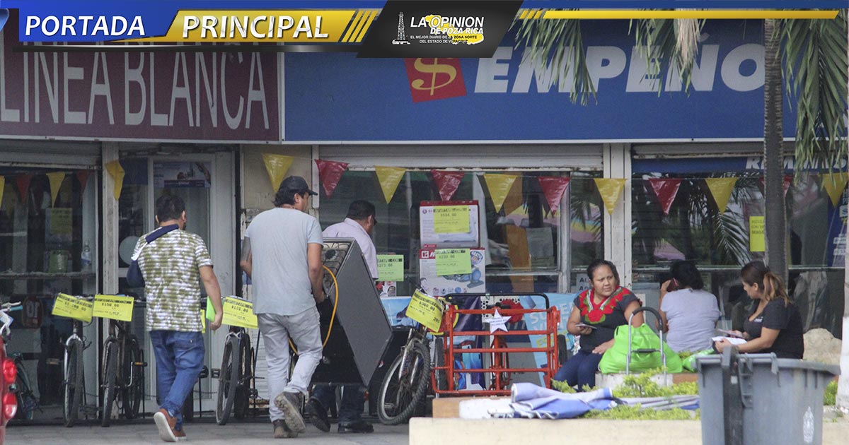 Casas de empeño hacen su agosto