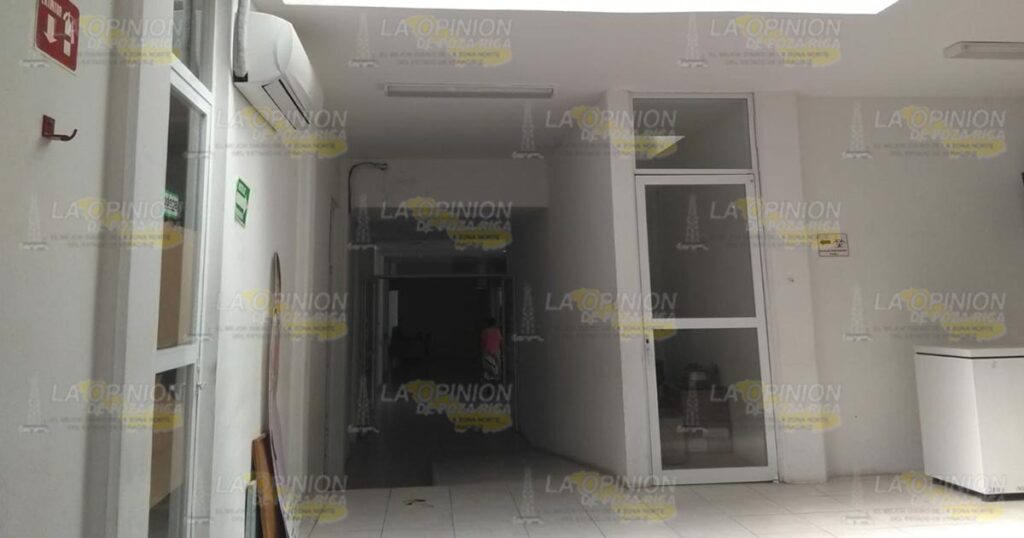 Centro de Salud, horno a 40 grados