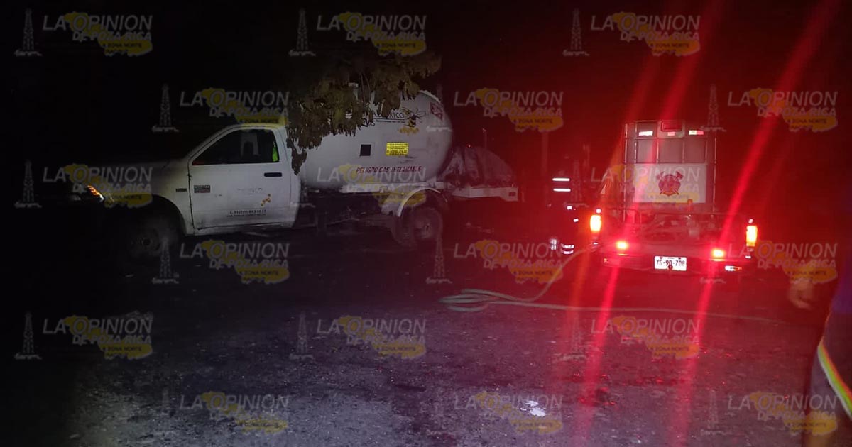 Explota pipa de gas LP 5 personas lesionadas