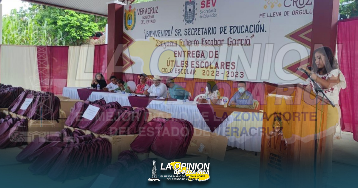 46 mdp dispondrá la SEV para reparar escuelas que el huracán Grace causó.