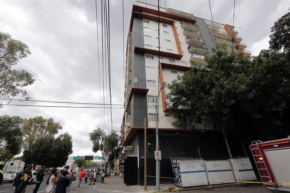 Sismo deja 21 edificios dañados en la CDMX