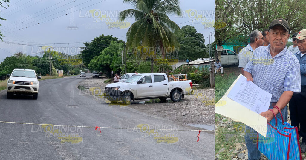 Bloquean el paso a unidades de PEMEX