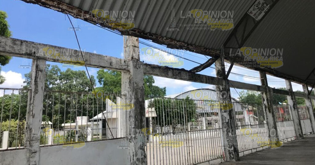 Auditorio ejidal podría colapsar