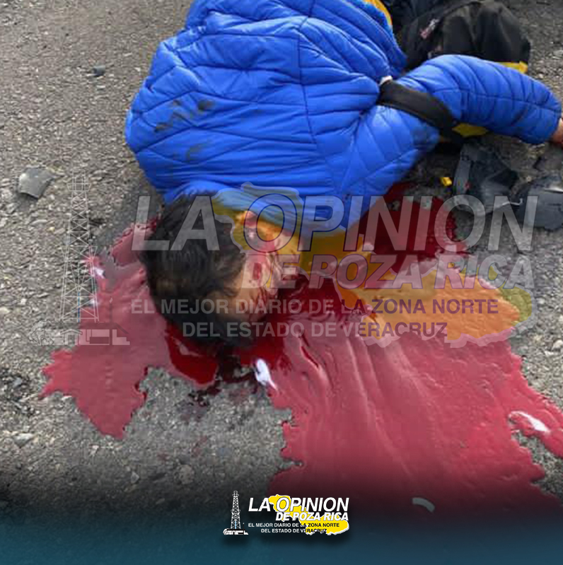 Chocó de frente contra vehículo Muere motociclista en trágico accidente