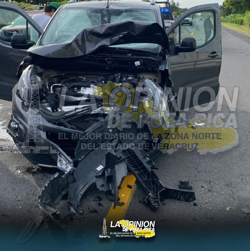 Chocó de frente contra vehículo Muere motociclista en trágico accidente