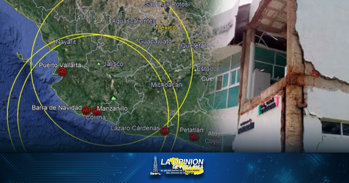 Daños en los municipios de Michoacán por sismo magnitud 7.7