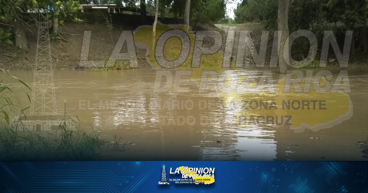 Lluvias en la zona serrana generan aumento en niveles de los arroyos