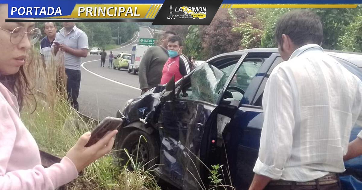 ¡Choca patrulla en Huauchinango! ¡Choca patrulla en Huauchinango!
