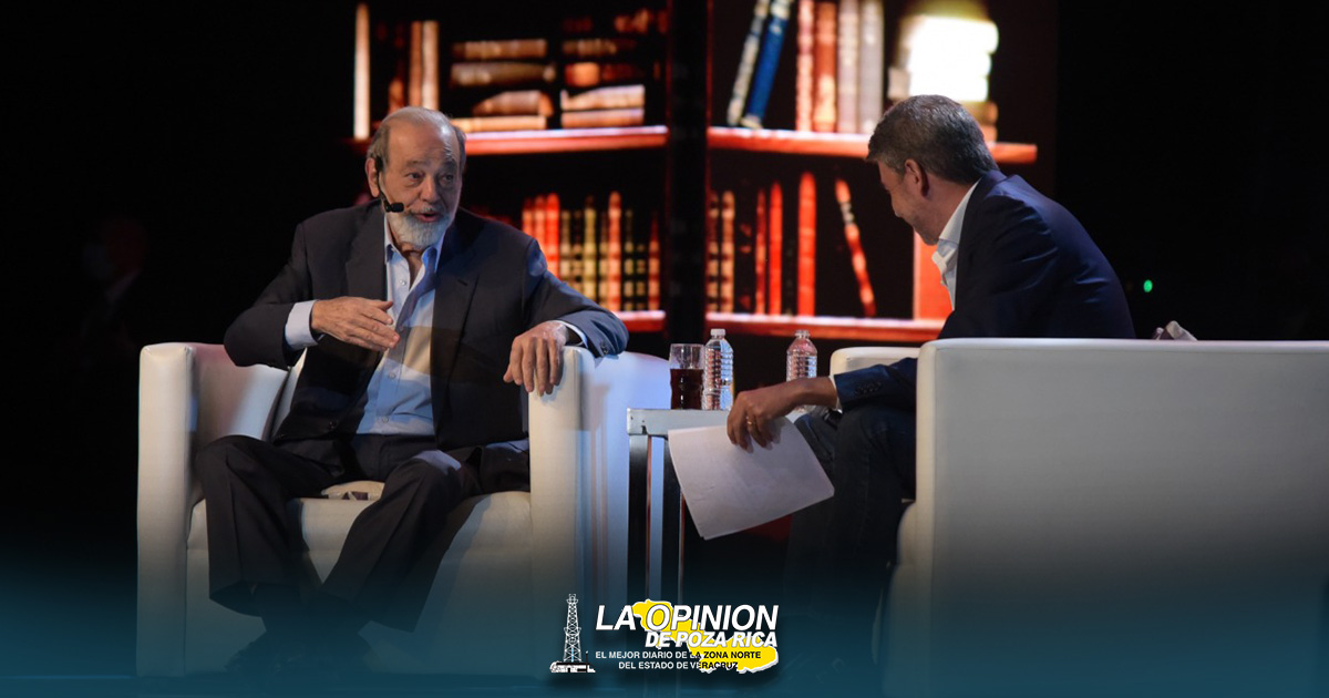 Por sexenios, tiraron la abundancia: Slim Por sexenios, tiraron la abundancia: Slim