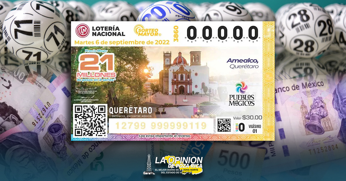 Premio mayor en Poza Rica ¡Premio Mayor en Poza Rica!
