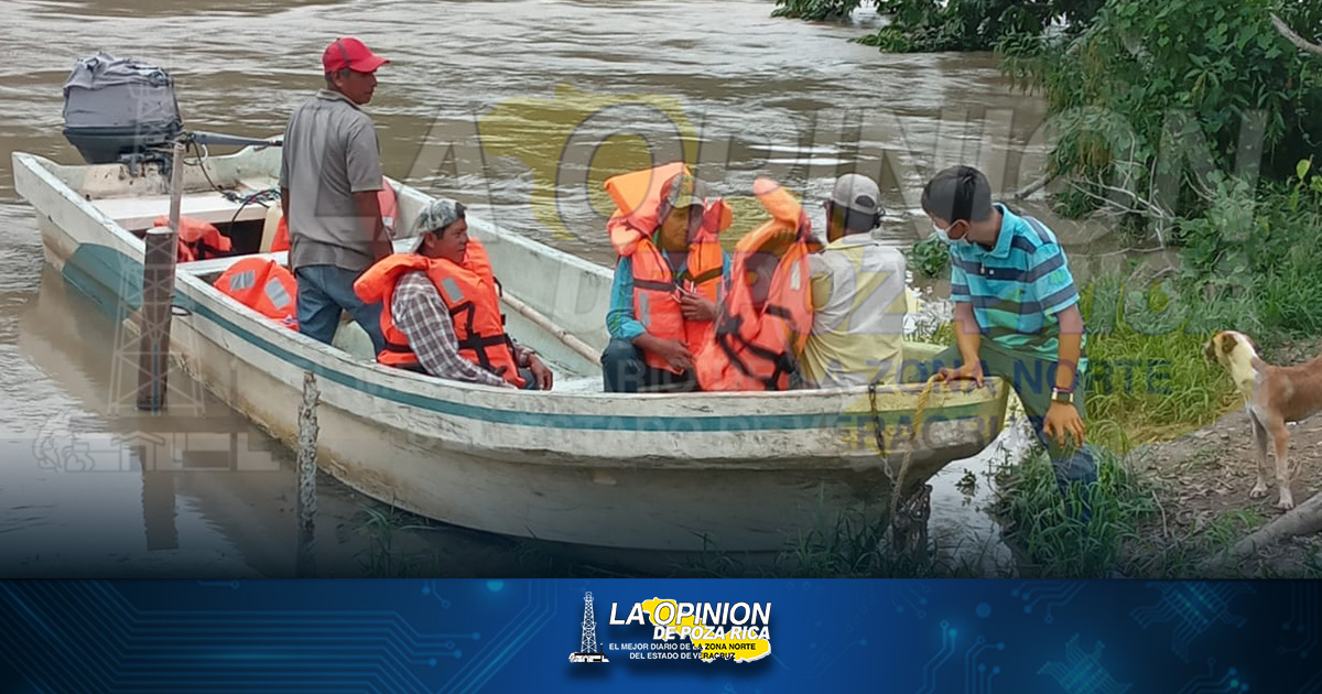 Registra crecida el río Cazones y la escala sigue bajo monte alto; nadie sabe nivel real