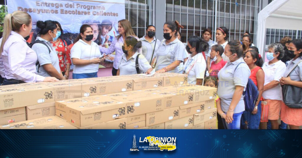 Entregan desayunos fríos a 30 comunidades