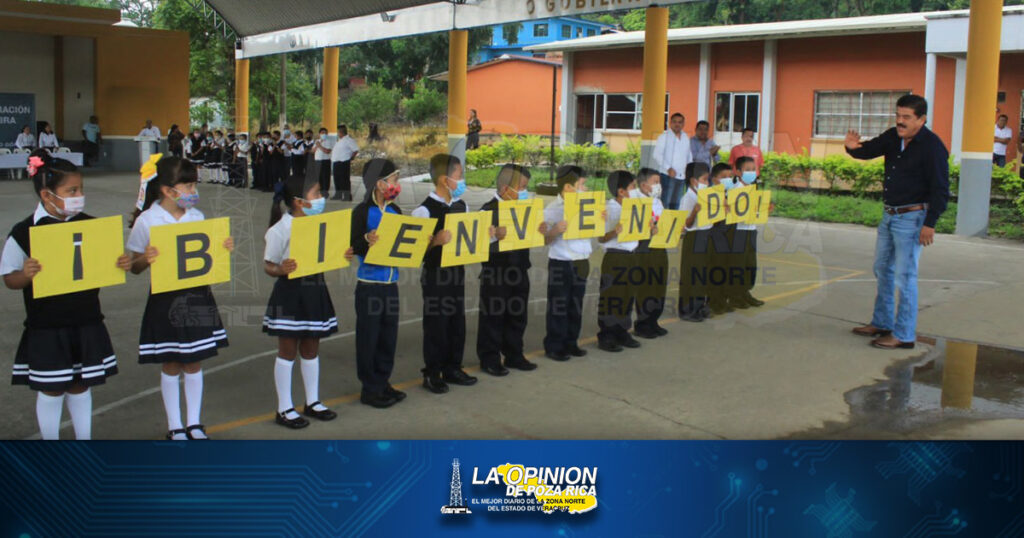 Quedó como nuevo domo escolar