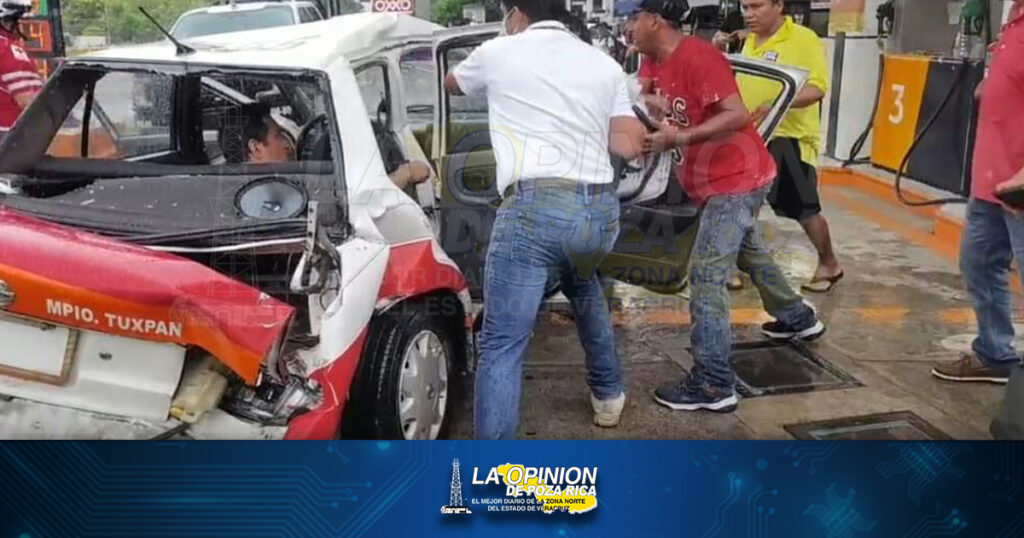 Dos heridos en fuerte choque