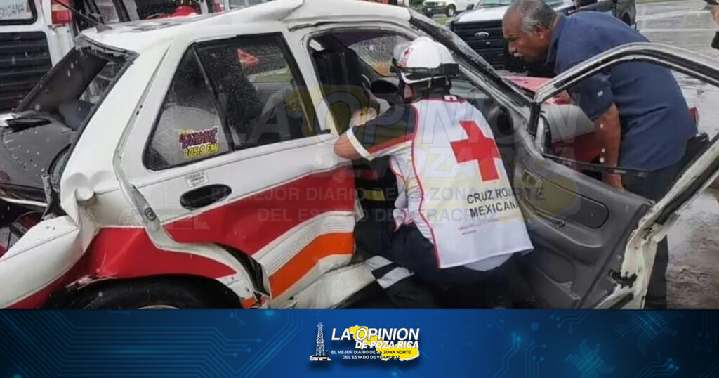 Dos heridos en fuerte choque