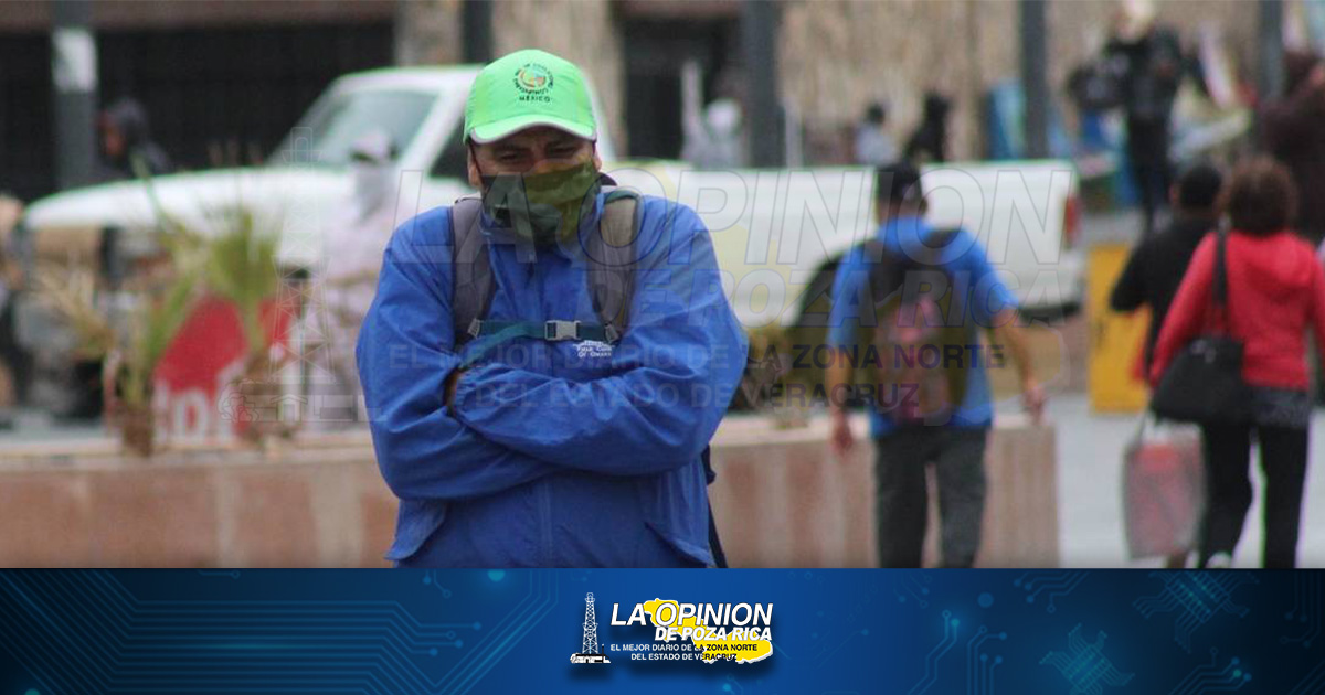 Ingresará primer frente frío a Veracruz