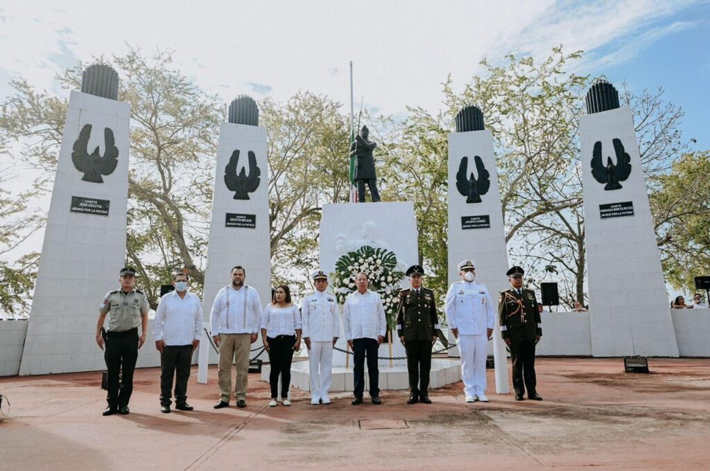 Conmemoran Gesta Heroica de Chapultepec