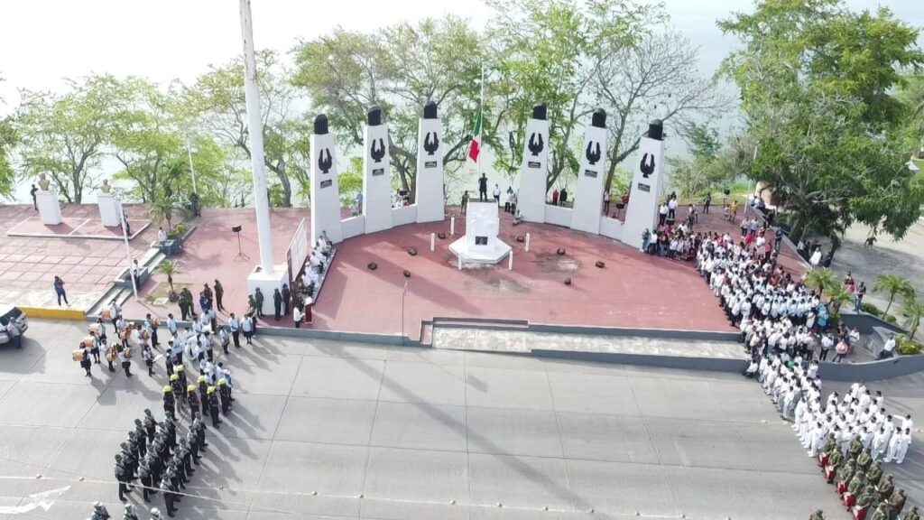 Conmemoran Gesta Heroica de Chapultepec