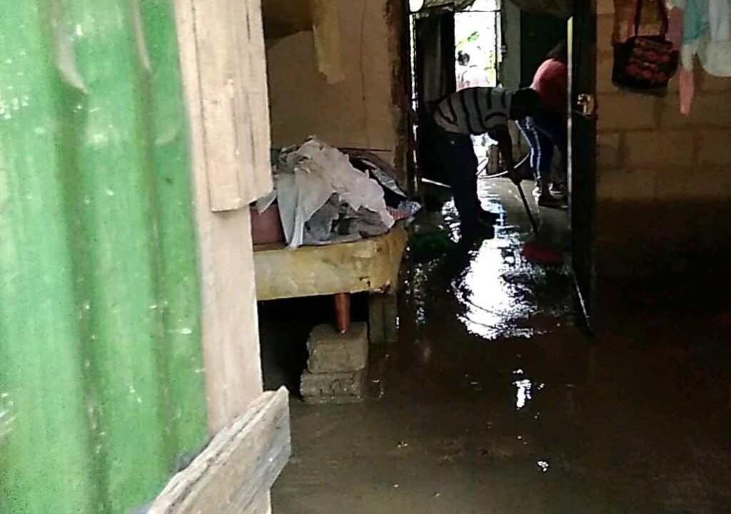 Verifican situación de damnificados