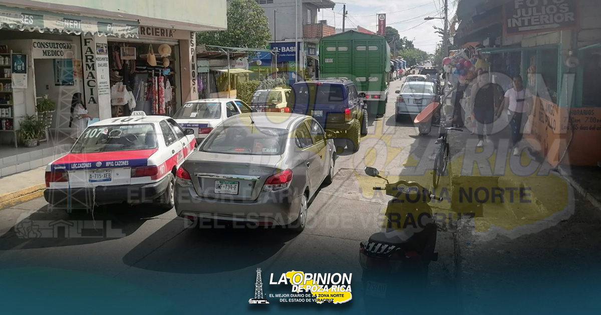 La pura flojera con el regidor de Tránsito y Vialidad en Cazones, no trabaja