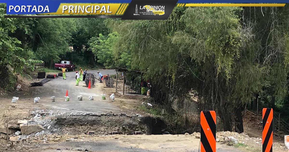 Tiran un puente en buen estado
