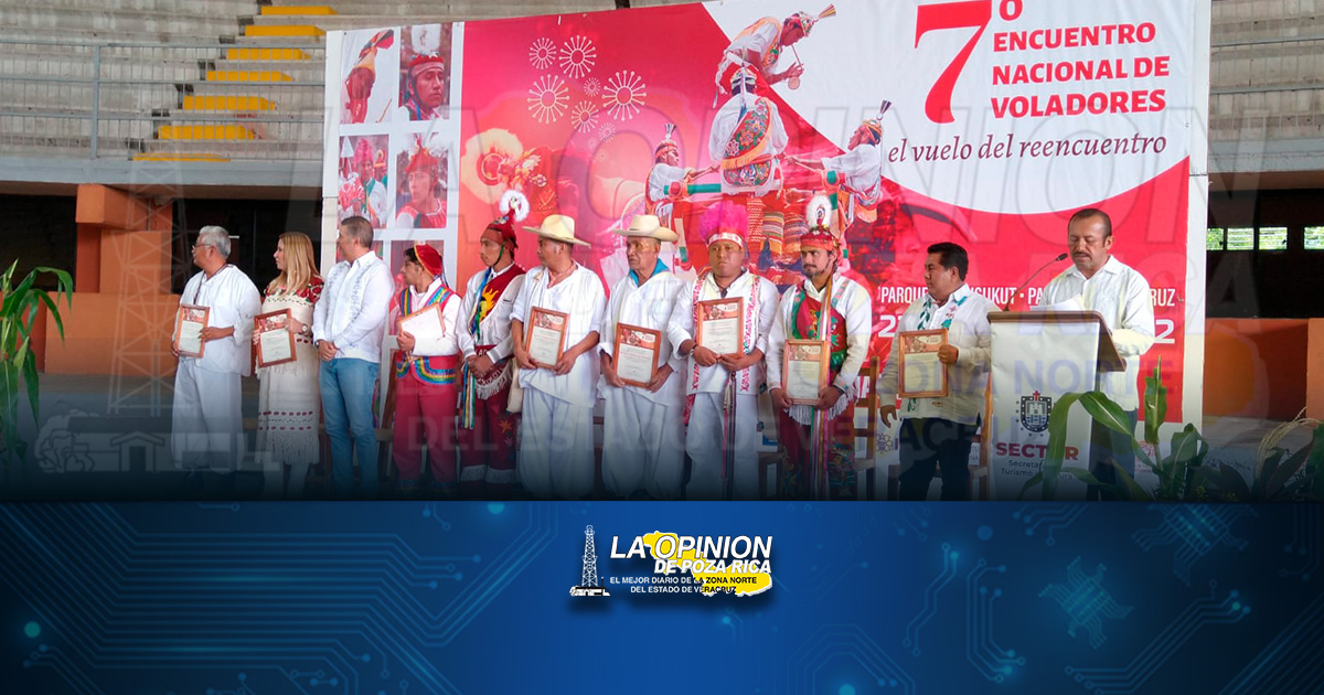 Celebran el séptimo encuentro nacional de voladores