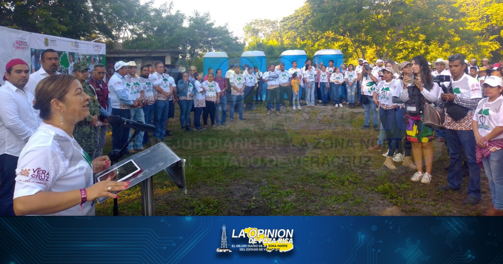 Alcaldesa pone en marcha 2a. Jornada de "Fabriquemos Agua Reforestando "